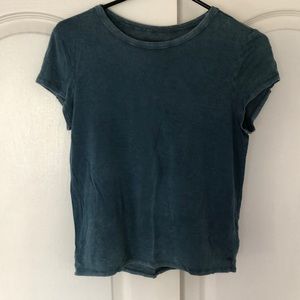 AEO denim blue t-shirt